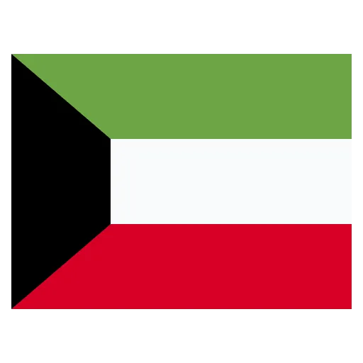 الكويت مسطح أيقونة