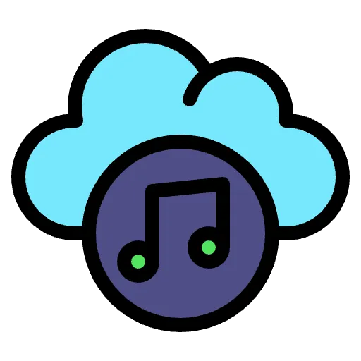cloud music icon