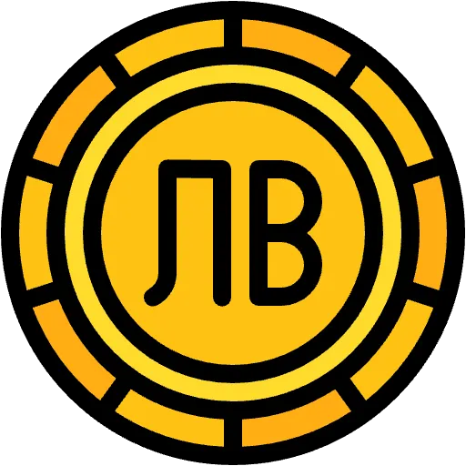 ruble lineal color icon