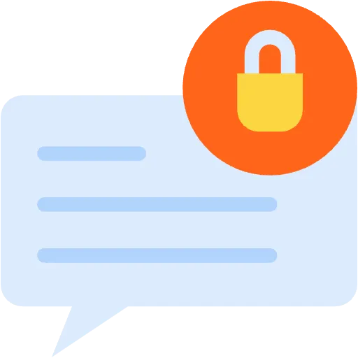 secure message icon