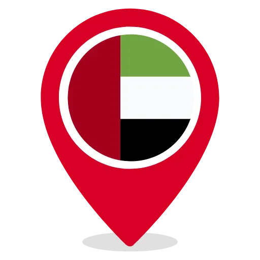 united arab emirates flat icon