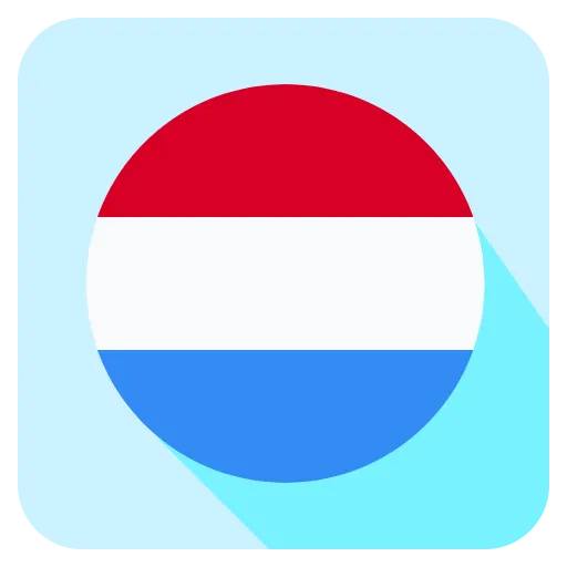 لوكسمبورج مسطح أيقونة
