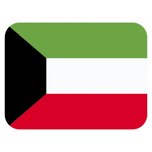الكويت مسطح أيقونة