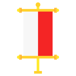 Indonesia flat icon
