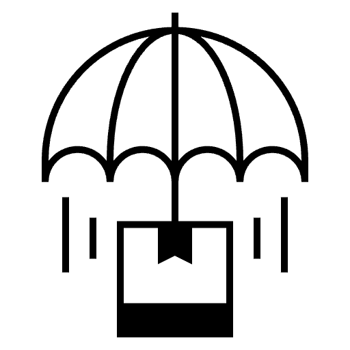 shipping insurance duotone icon