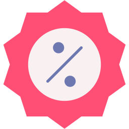 discount flat icon