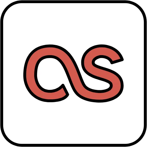 lastfm lineal color icon