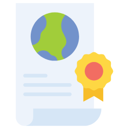 law flat icon