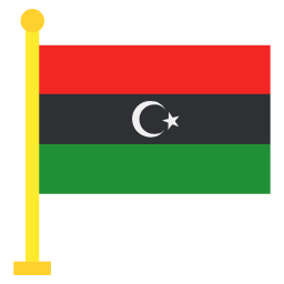 Libya flat icon