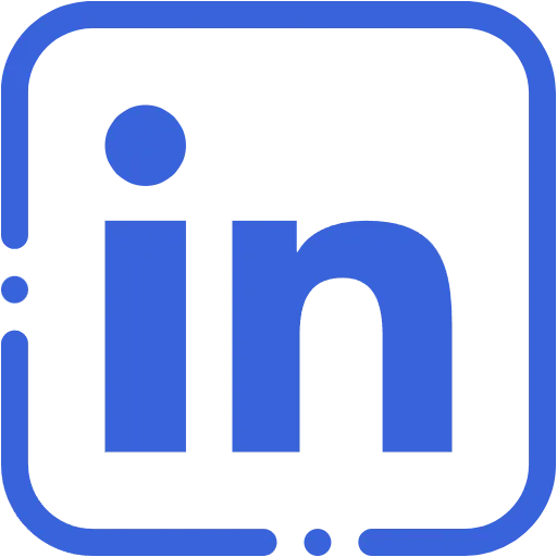 linkedin flat icon
