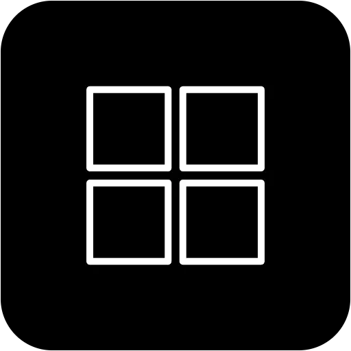 microsoft relleno icono