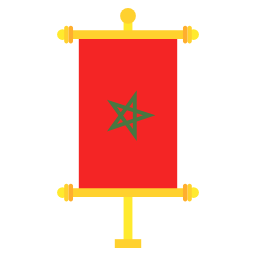 Morocco flat icon