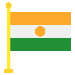 Niger flat icon