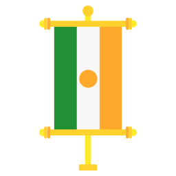 Niger flat icon