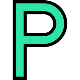 P lineal-color icon