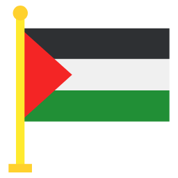 palestine flat icon