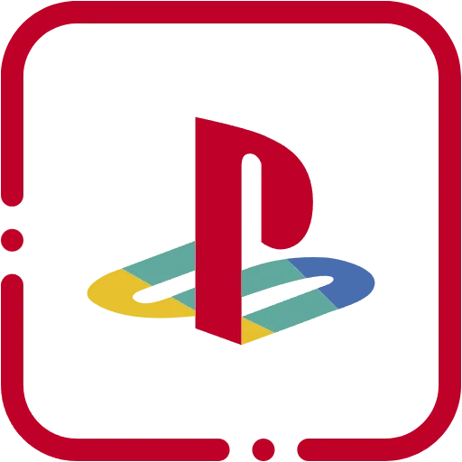 playstation flat icon