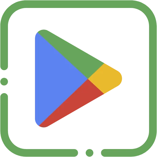 Negozio di giochi piatto icona