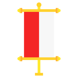 Poland flat icon