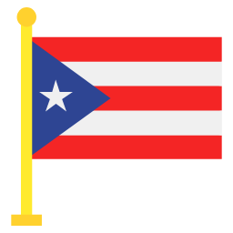 Puerto Rico flat icon
