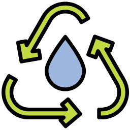 renewable lineal-color icon
