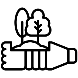 reuse line icon