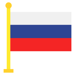 Russia flat icon