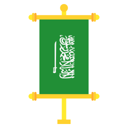 Saudi Arabia flat icon