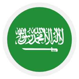 Saudia Arabia 扁平 图标