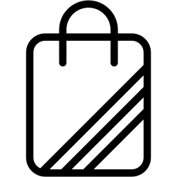 Einkaufstasche linie Icon