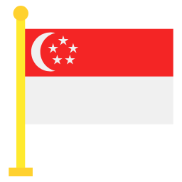 Singapore flat icon