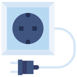 socket flat icon