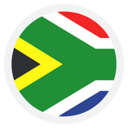 Afrique du Sud plat icône