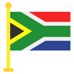 South Africa flat icon