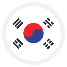 韩国 flat 图标