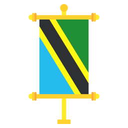 Tanzania flat icon