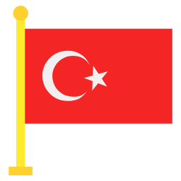 Turkey flat icon