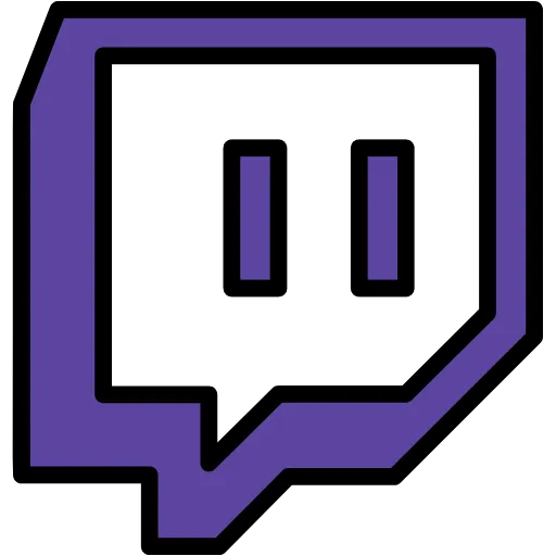 twitch lineal color icon
