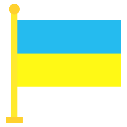 Ukraine flat icon