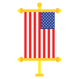 USA flat icon