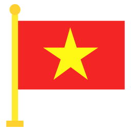 Vietnam flat icon