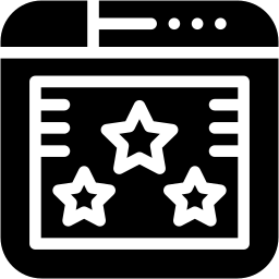 website rating filled icon