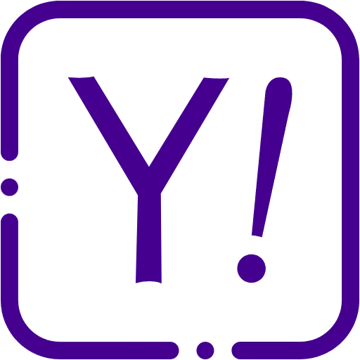 yahoo düz simge
