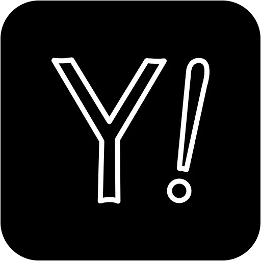 yahoo filled icon