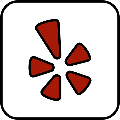 yelp lineal color icon
