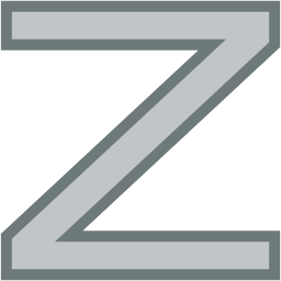 Z two color icon